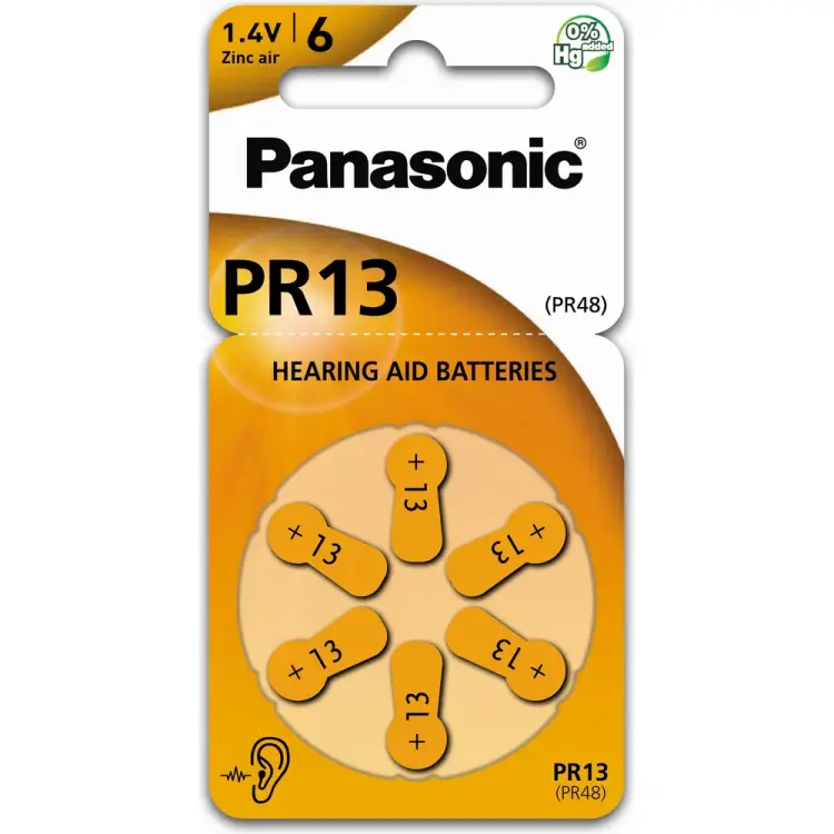 Батарейка Panasonic PR - 13 H 5898