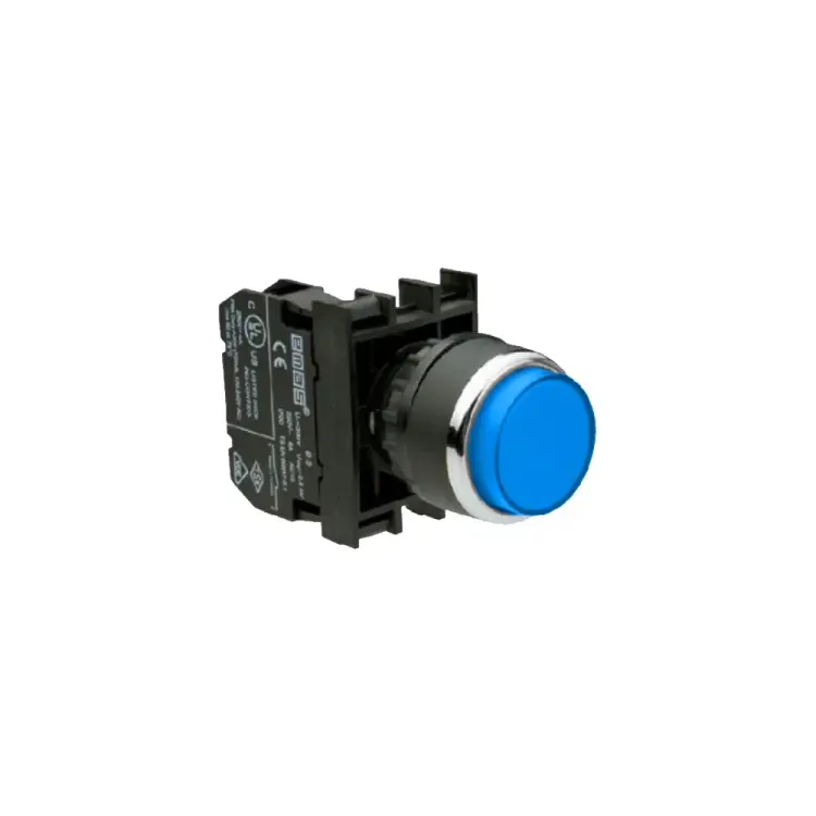 Выступающая круглая нажимная кнопка EMAS серия B B100HM