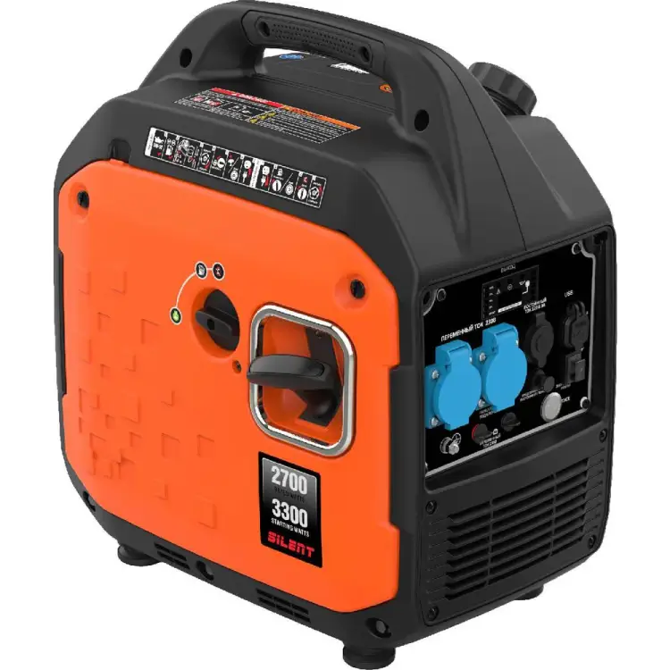 Бензиновый инверторный генератор Evoline BQH 3300 E 1T90DF33EEVO