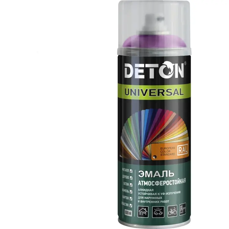 Алкидная атмосферостойкая эмаль Deton DTN-A70647 Алкидная атмосферостойкая эмаль Deton DTN-A70647