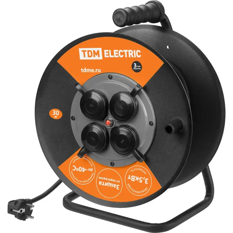 Силовой удлинитель TDM ELECTRIC УХз16-004 SQ1301-0170