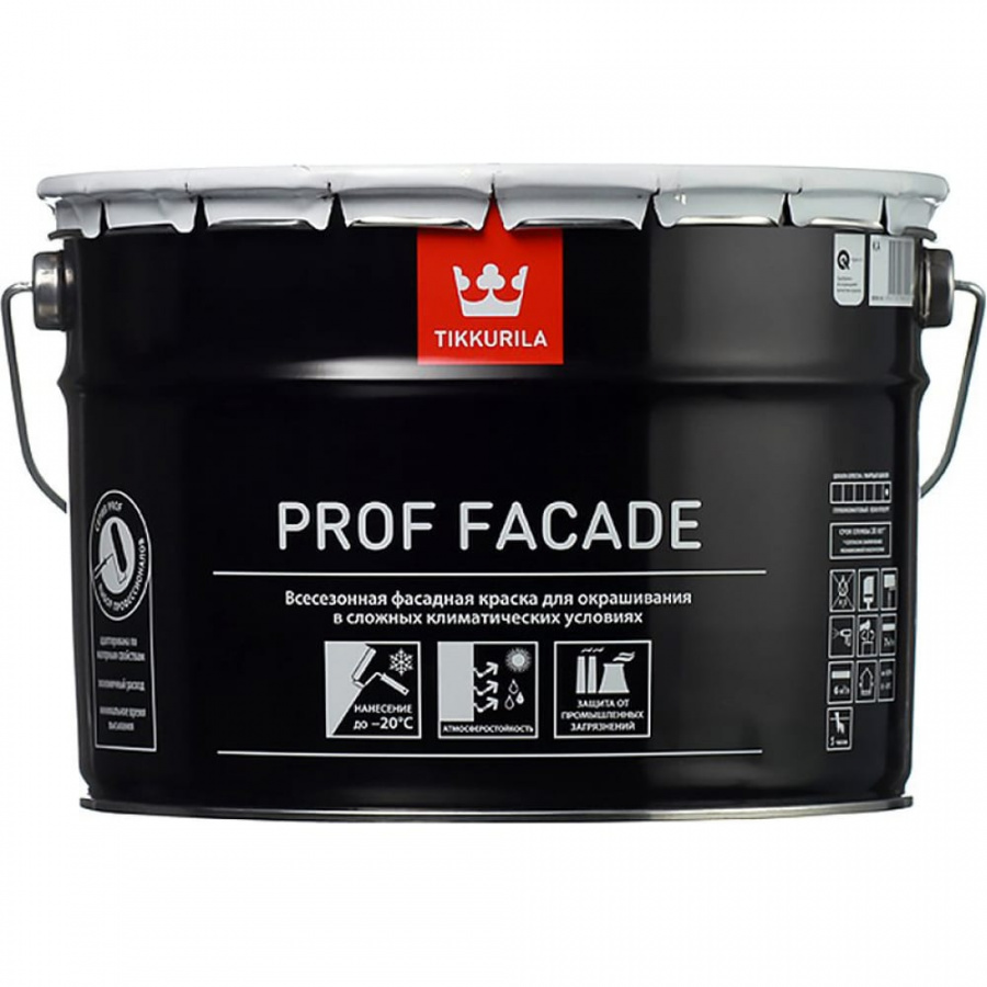 Фасадная краска Tikkurila Prof Facade kc