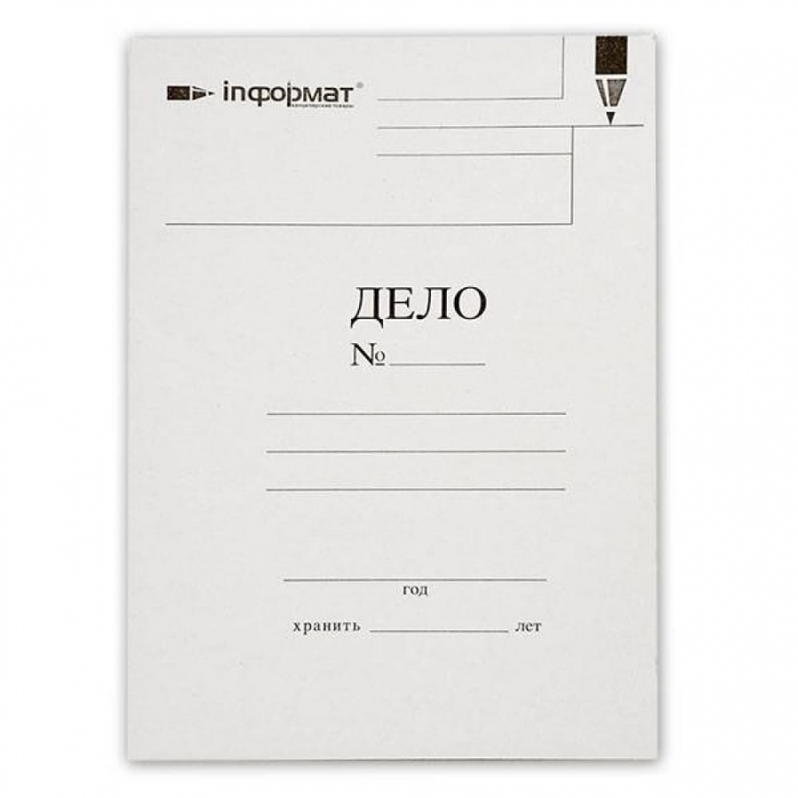Папка-скоросшиватель INFORMAT ДЕЛО