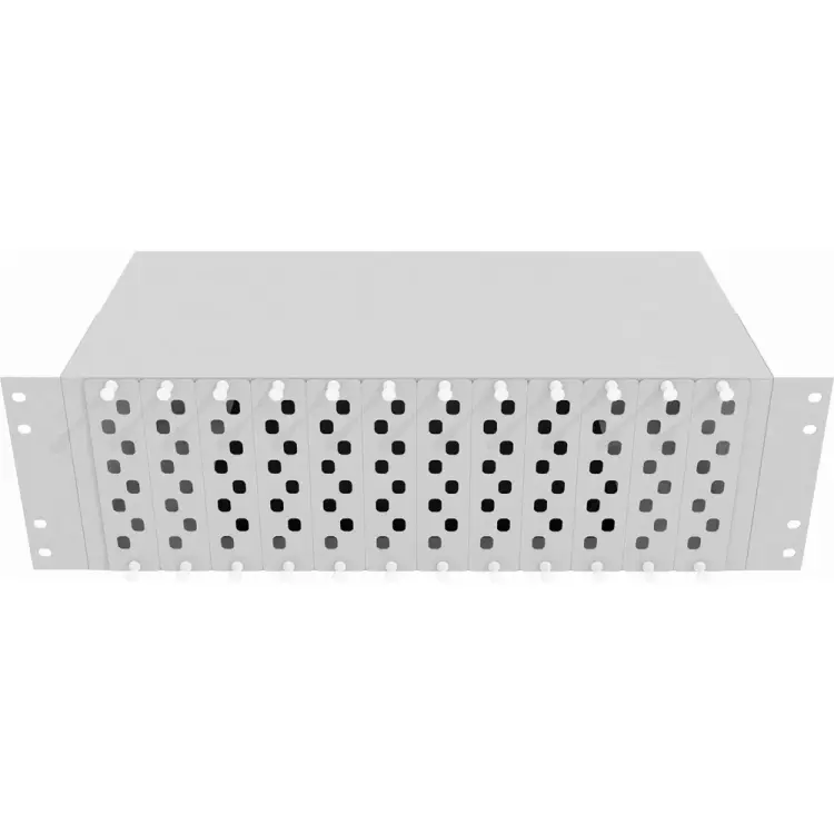 Стоечный оптический кросс TopLan КРС-Top-3U-96FC/ST-GY