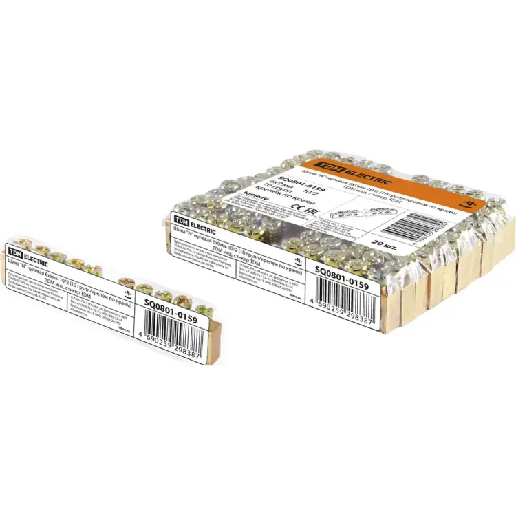 Шина n нулевая TDM ELECTRIC SQ0801-0159 Шина n нулевая TDM ELECTRIC SQ0801-0159