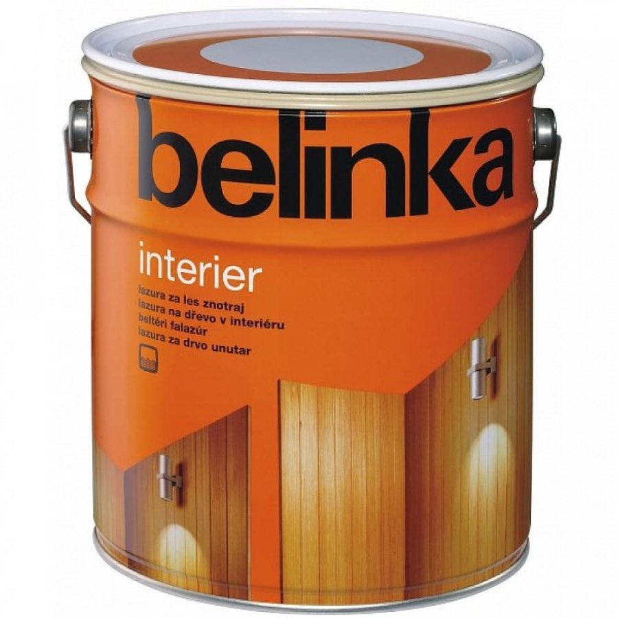 Лазурное покрытие для защиты древесины Belinka INTERIER