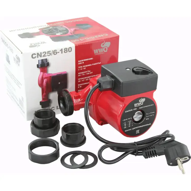 Циркуляционный насос WWQ CN25/6-180 Циркуляционный насос WWQ CN25/6-180