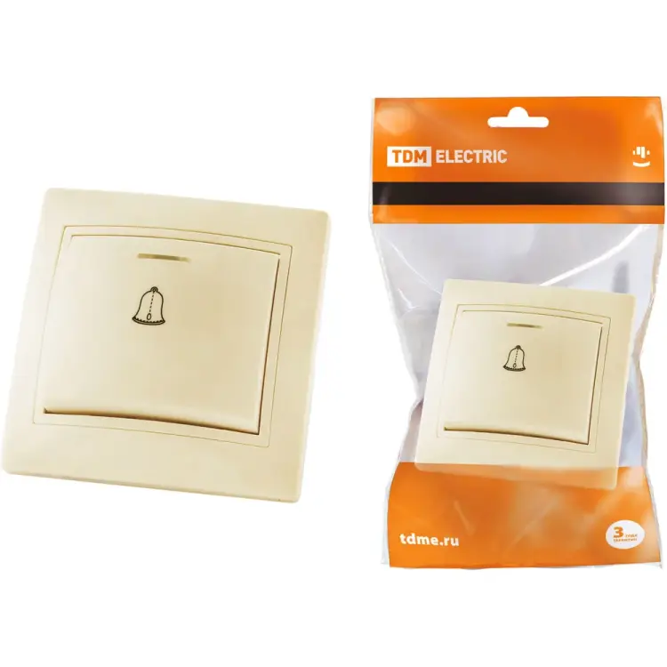 Звонковая кнопка звонка TDM ELECTRIC Таймыр SQ1814-0110