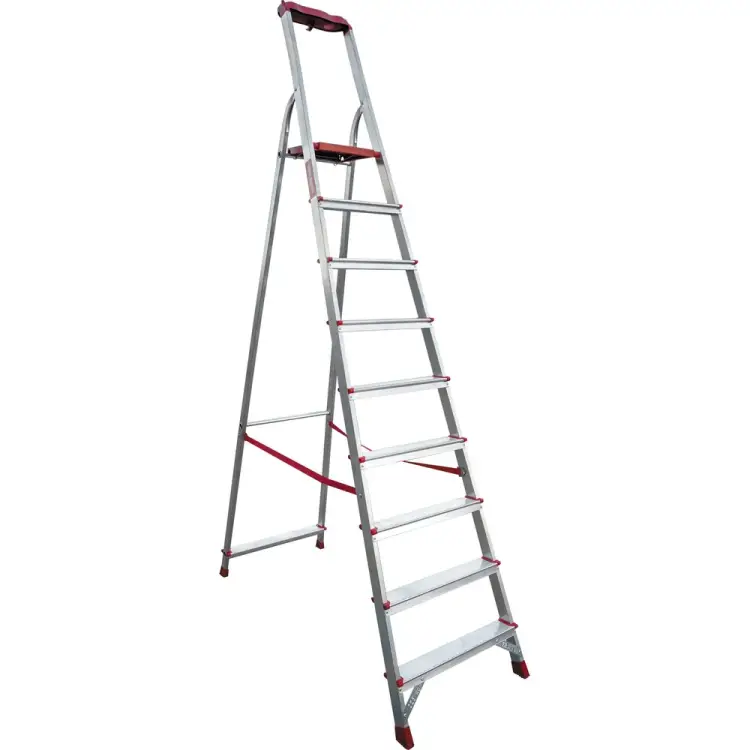 Профессиональная анодированная стремянка Новая Высота NV 3115110А Профессиональная анодированная стремянка Новая Высота NV 3115110А