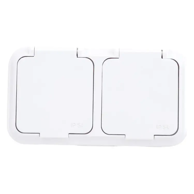 Двухместная розетка BYLECTRICA серия Прочие изделия РА16-213