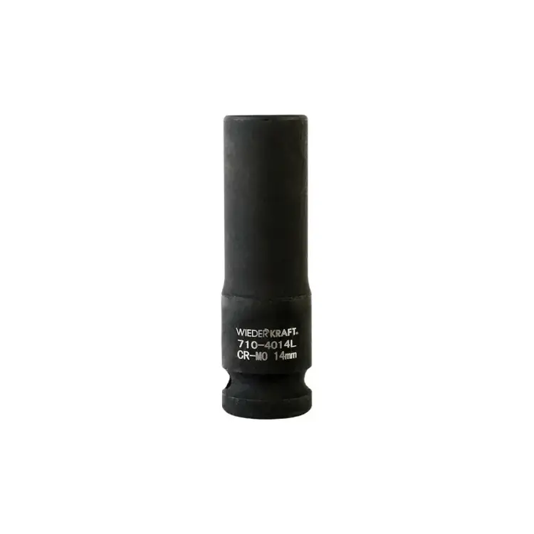 Ударная глубокая шестигранная торцевая головка WIEDERKRAFT WDK-710-4014L Ударная глубокая шестигранная торцевая головка WIEDERKRAFT WDK-710-4014L