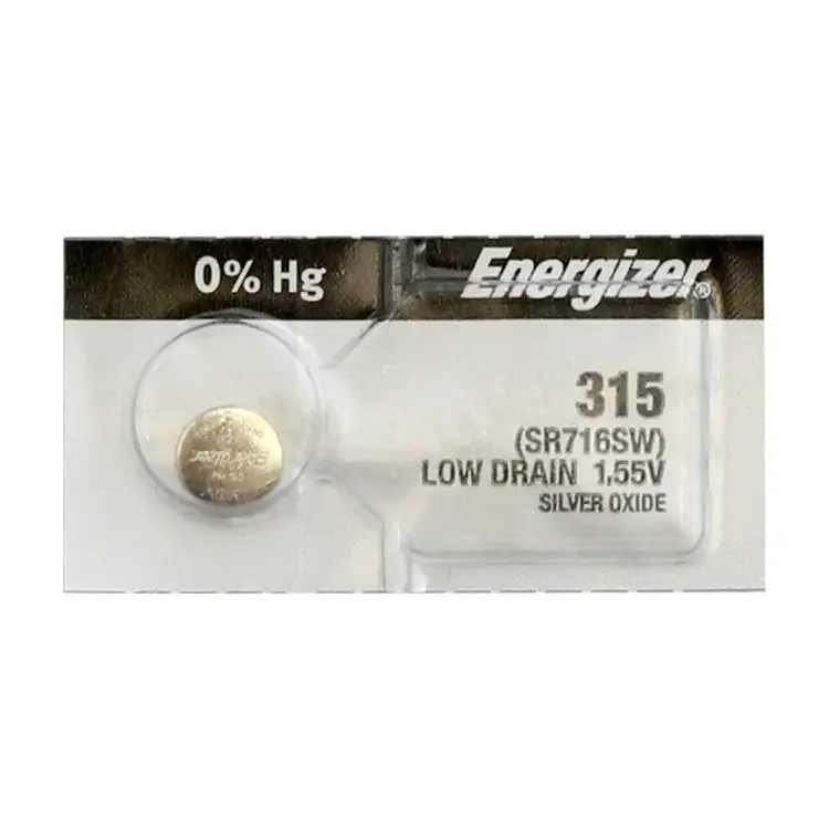 Батарейка Energizer Silver Oxide 315 7638900998726