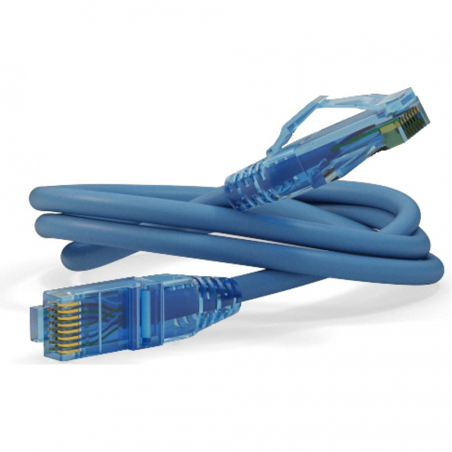 Патч-корд Hyperline PC-LPM-UTP-RJ45-RJ45-C6-2M-LSZH-BL