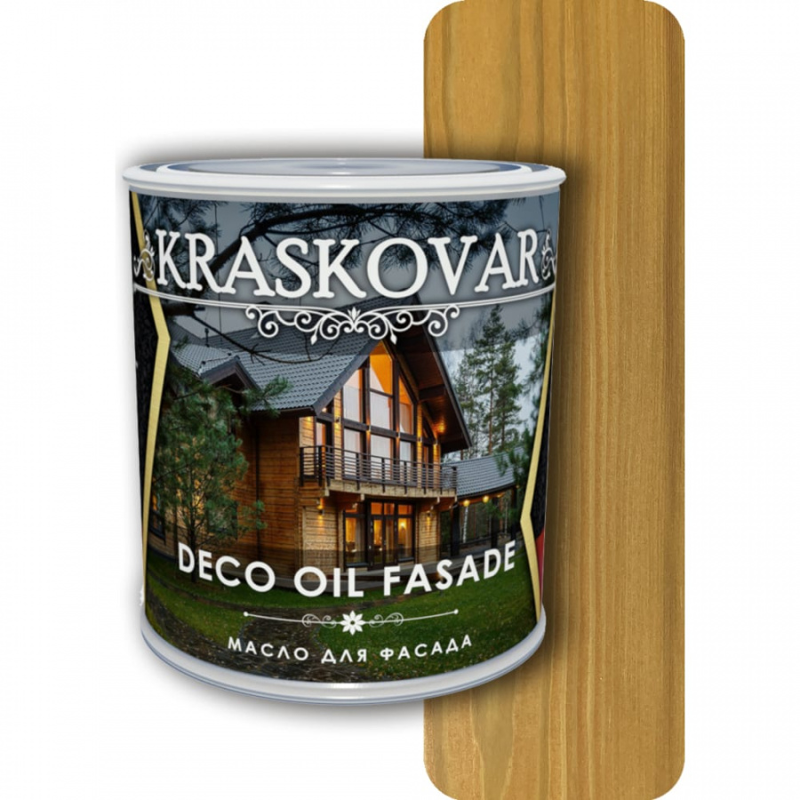 Масло для фасада Kraskovar Deco Oil Fasade