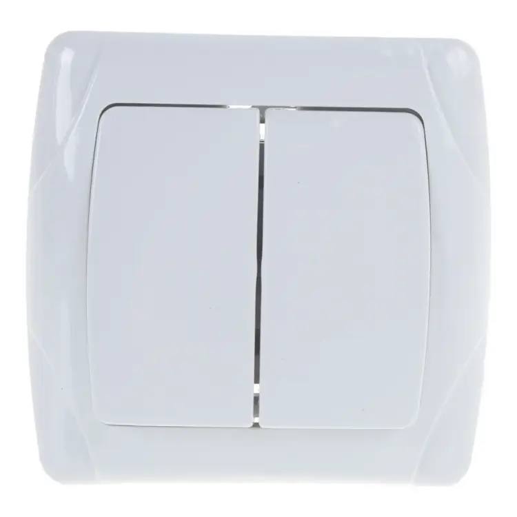 Двухклавишный выключатель UNIVersal Маргарита М0023