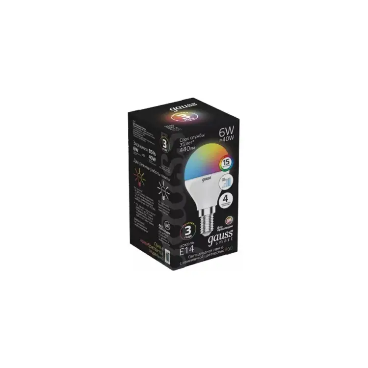 Лампа Gauss Smart 105101406