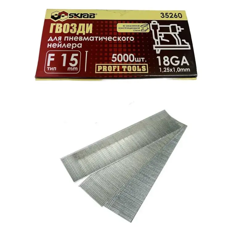 Гвозди для нейлера SKRAB 35260