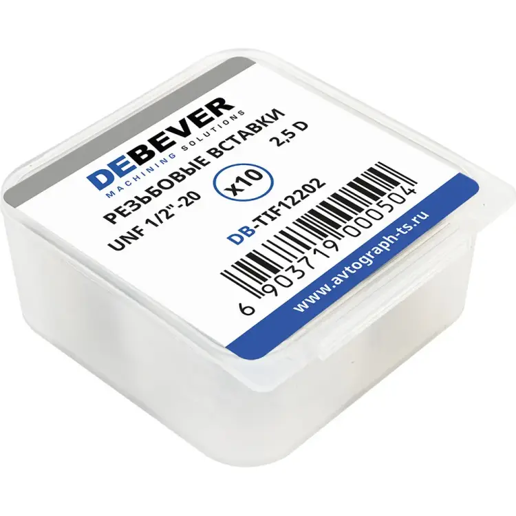 Резьбовые вставки Debever Machining Solutions DB-TIF12202 Резьбовые вставки Debever Machining Solutions DB-TIF12202