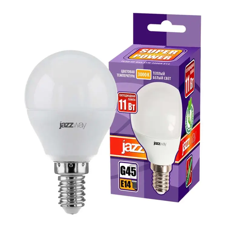 Лампа Jazzway PLED- SP G45 5019249