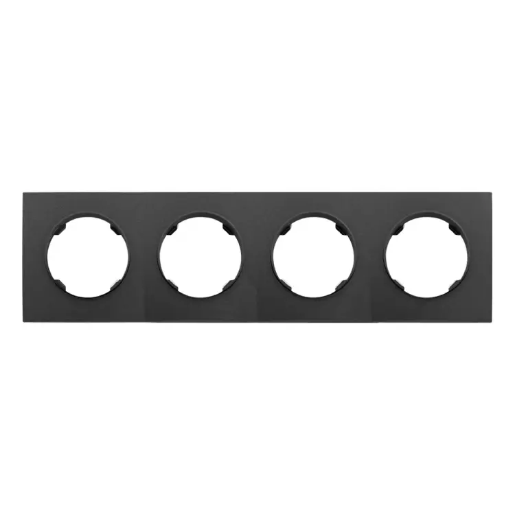 Четырехместная рамка BYLECTRICA ПРОВАНС ЮЛИГ.735212.502 графит