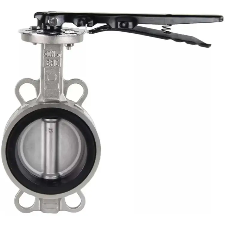 Дисковый поворотный затвор DN.ru 316l-316l-viton ду100 ру16 D050-06560