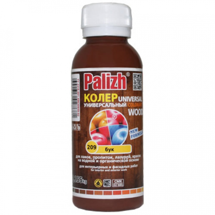 Универсальная колеровочная паста Palizh №209 WOOD
