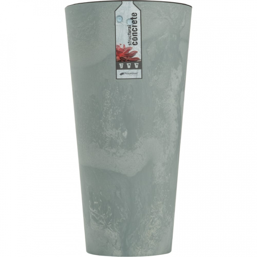 Кашпо для цветов Prosperplast Tubus Slim Beton