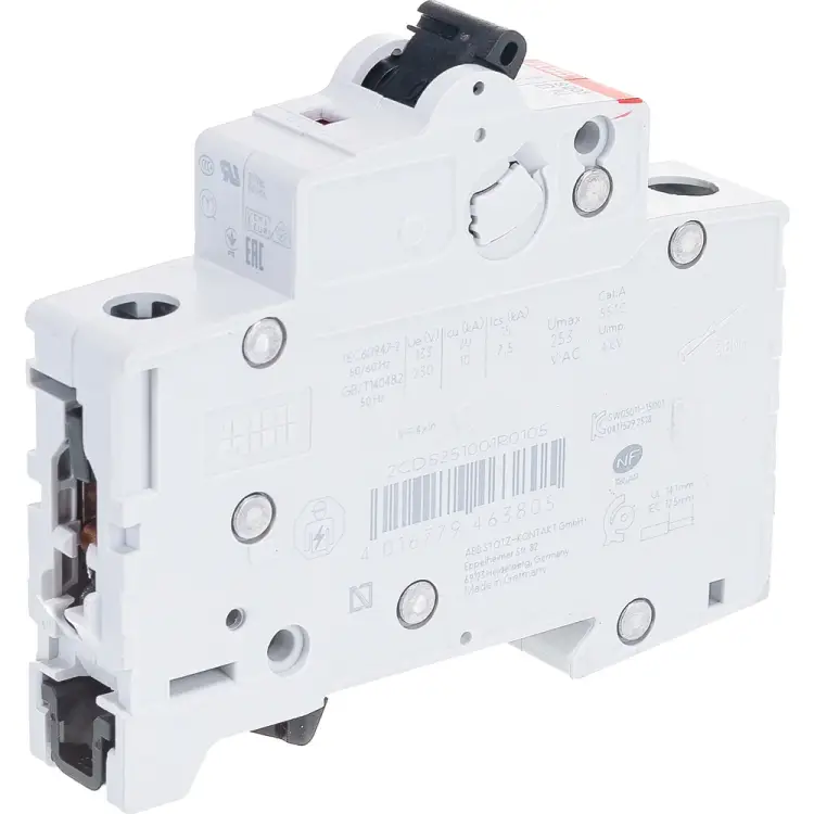 Однополюсной автоматический выключатель ABB S201 2CDS251001R0105