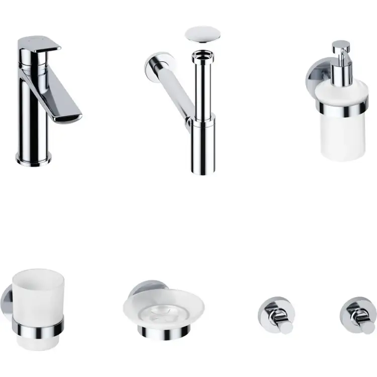 Смеситель для раковины в ванную комнату Wellsee ICON! for life 201000241