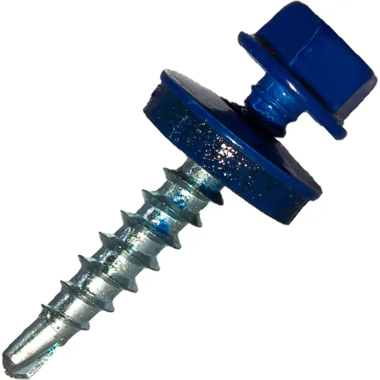 Самосверлящий винт HARDWEX ТМ HWX2-W-P5-4.8x35 мм. св.№1, RAL 5002 (250 шт.) 5190000002045