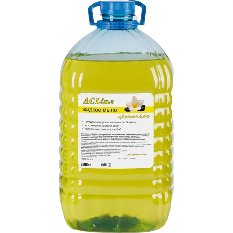 Цветочное мыло жидкое ООО "БАЗОВАЯ ДЕЗИНФЕКЦИЯ" acline М802