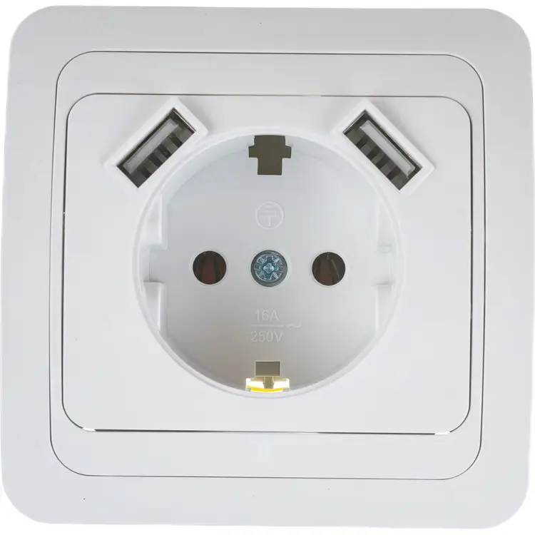 Одинарная розетка IN HOME CLASSICO 4690612035260