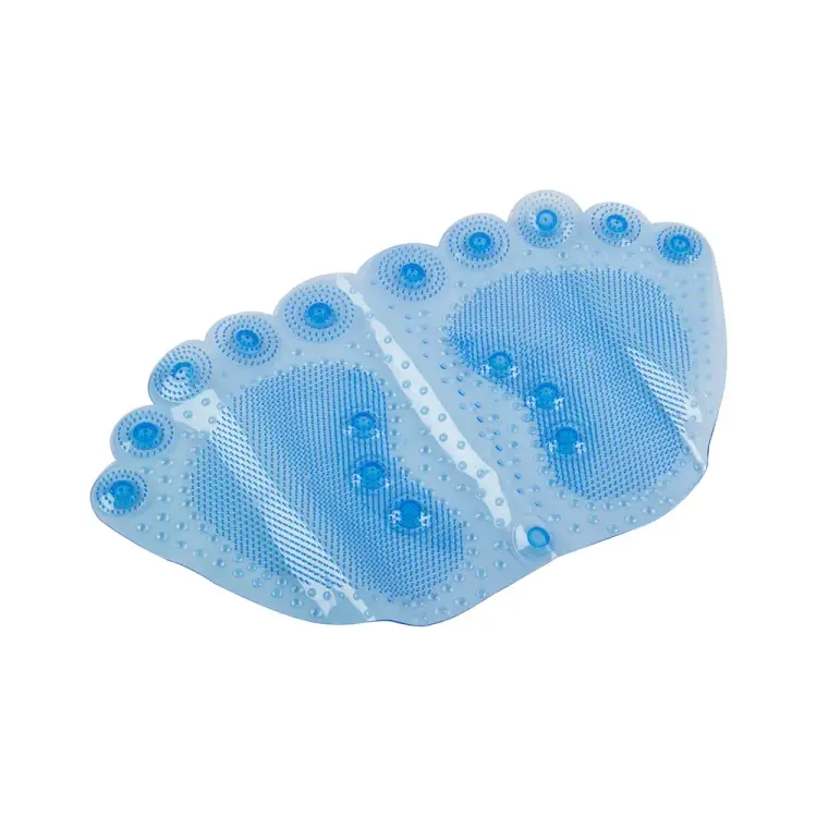 Коврик для ванной Рыжий кот Следы 008622