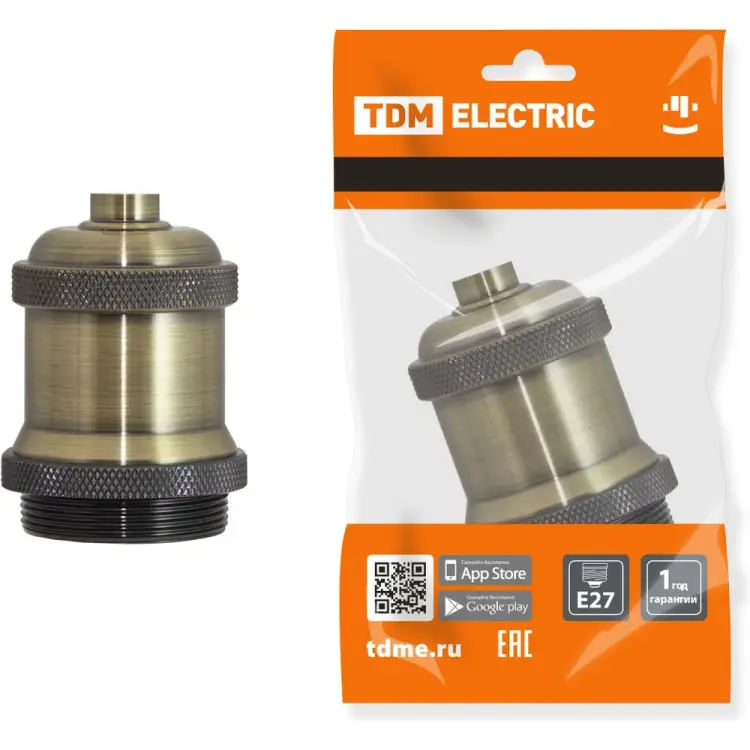 Металлический подвесной патрон TDM ELECTRIC Лофт SQ0335-0048