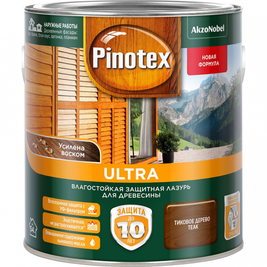 Тиксотропный антисептик Pinotex ULTRA NW