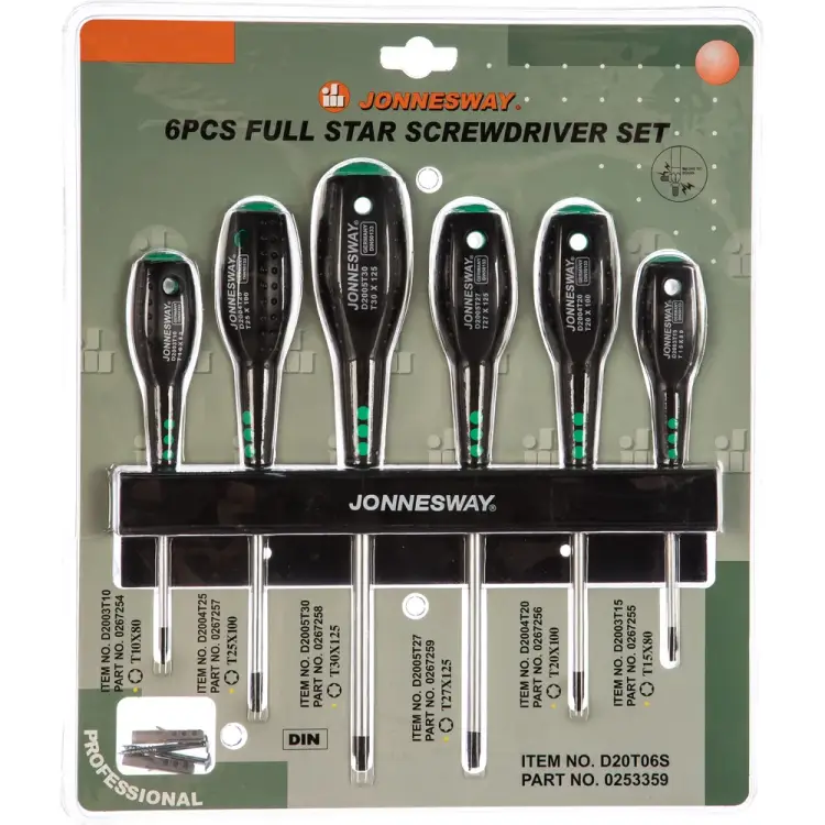 Набор отверток Jonnesway D20T06S