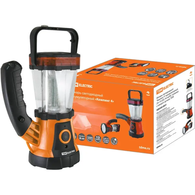 Светодиодный фонарь TDM ELECTRIC Кемпинг 4 SQ0350-0031