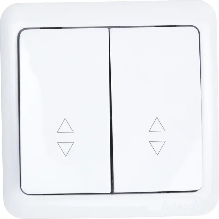 Проходной двойной выключатель Lezard VIOLA 751-0200-106