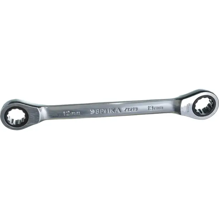Трещоточный накидной ключ Эврика ER-71213H