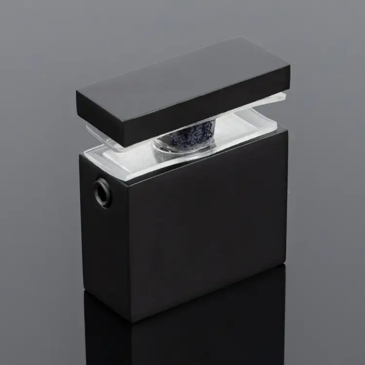Соединитель труба-стекло SERVICE PLUS S02-505BLK/sus304