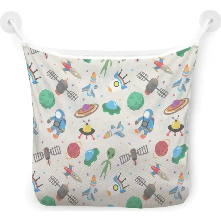 Настенная сетка-органайзер для ванной для игрушек JOYARTY Космическая радость tgb_9875