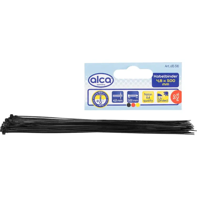 Пластиковая стяжка-хомут Alca 615510