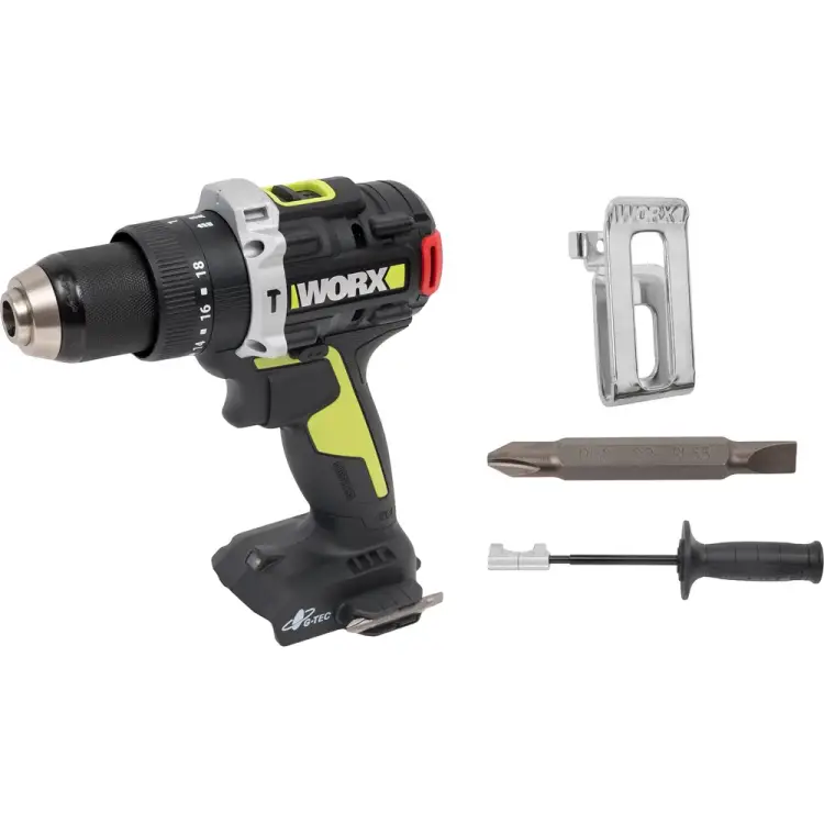 Аккумуляторная ударная дрель-шуруповерт WORX Professional WU373.91 Аккумуляторная ударная дрель-шуруповерт WORX Professional WU373.91