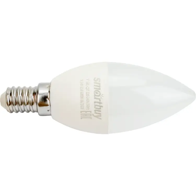 Светодиодная лампа Smartbuy SBL-C37-9_5-60K-E14