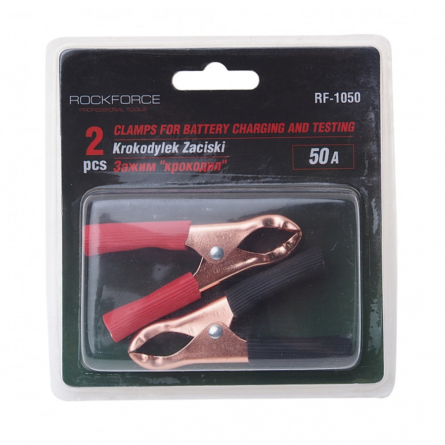 Зажимы для зарядки и тестирования аккумулятора Rockforce RF-1050-1