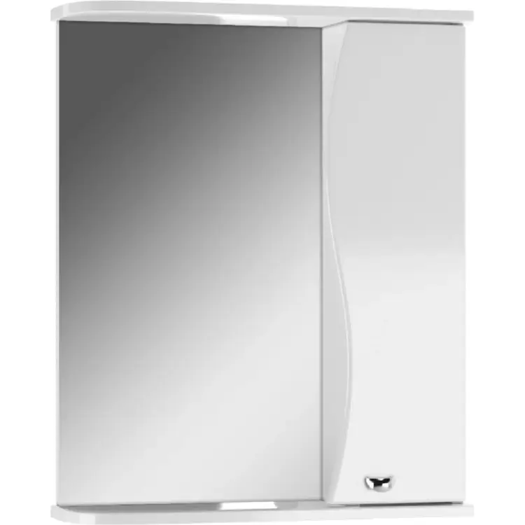 Шкаф-зеркало Айсберг Волна 55 DA1045HZ