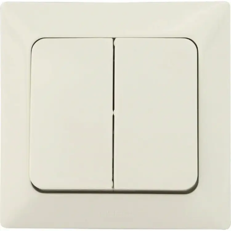 Двухклавишный выключатель NE-AD Aras 93-111-03