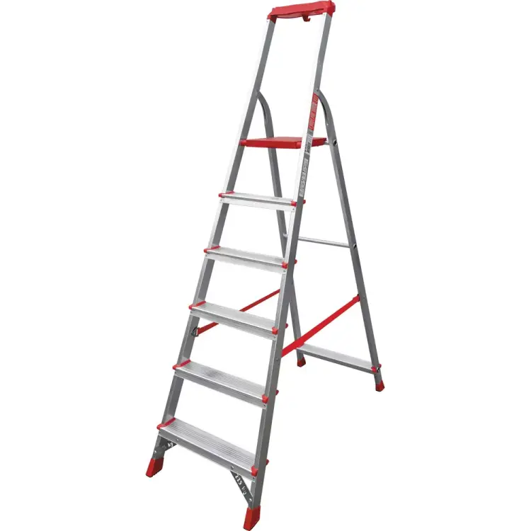 Профессиональная анодированная стремянка Новая Высота NV 3115106А Профессиональная анодированная стремянка Новая Высота NV 3115106А