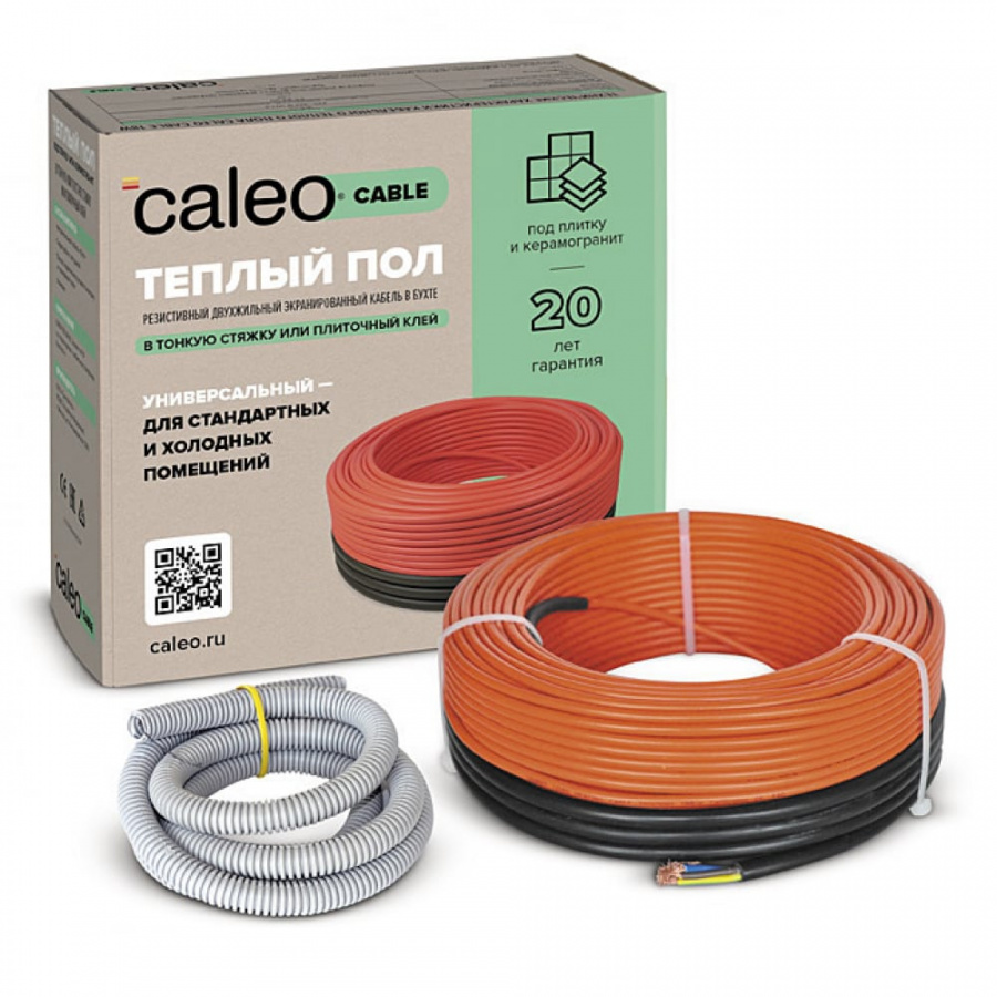 Комплект теплого пола Caleo Cable 18W-70