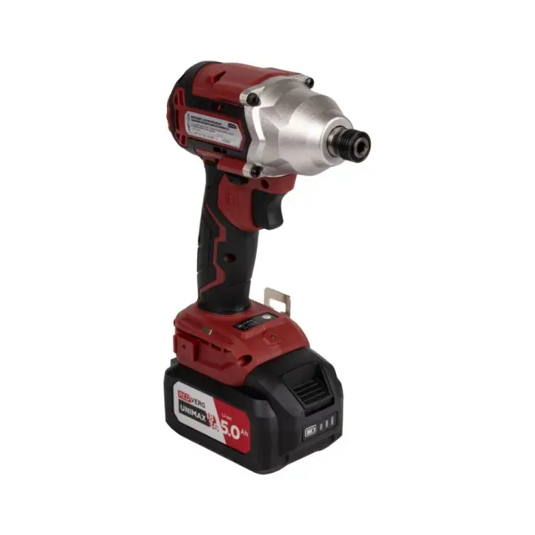 Аккумуляторный ударный бесщеточный винтоверт REDVERG RD-IDR18BLK/U 6686448